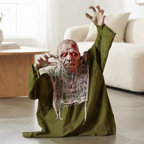 Creepy animated zombie - animated, decor