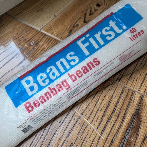 Beans first bean bag - 🛋️, first!