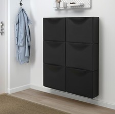 New black ikea trones shoe - new,