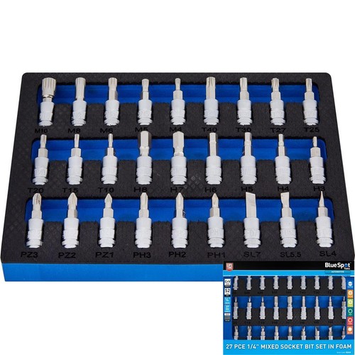 Bluespot 27pc torx spline - bluespot,