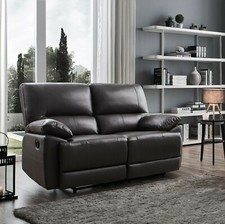 Black genuine leather - genuine, manual