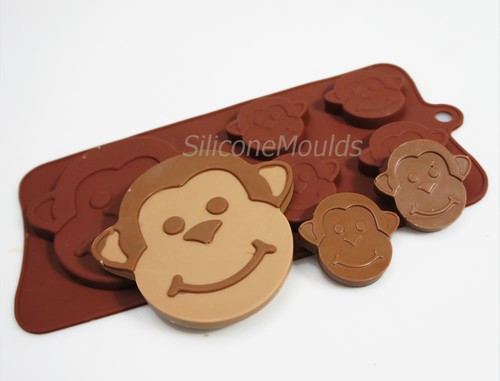 Monkey ape silicone mould - monkey,