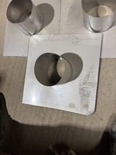 6 INCH/150MM SUMP ADAPTOR PLATE - 400MM SQUARE PLATE