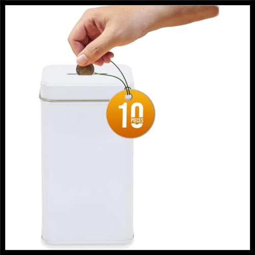White metal donation box - donation,