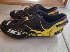 Sidi Shot- Matt Black / yellow - size 43