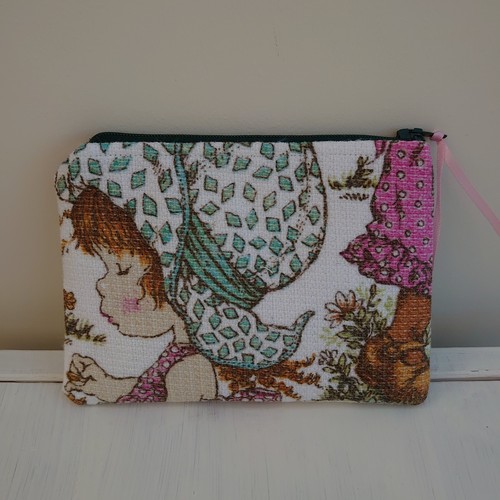 Handmade zipped coin purse - handmade,