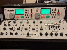 Kam KCD980 Pro Twin CD Player and Mixer with Case