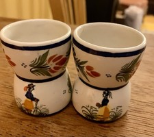 Quimper France Vintage pair of