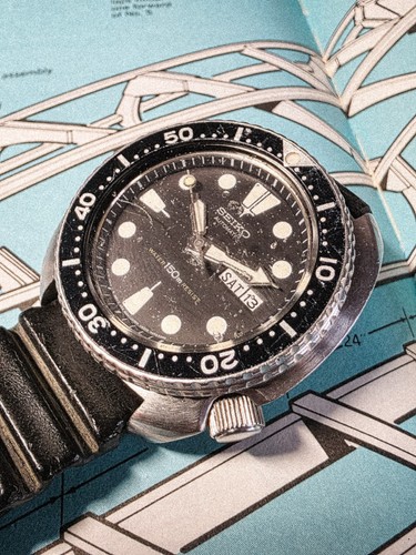 Seiko 6309 7049 - seiko, turtle