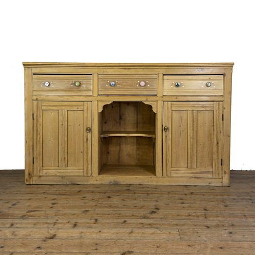 Antique victorian pine dresser - antique,