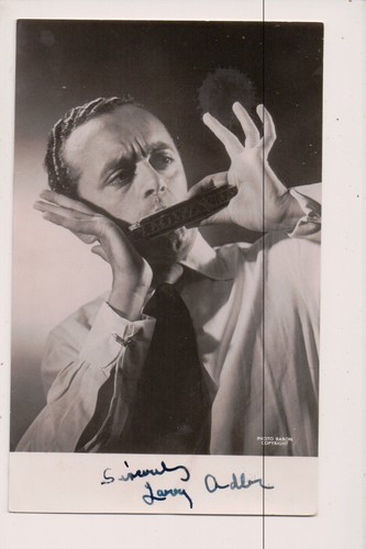 Autographed postcard american - autographed,