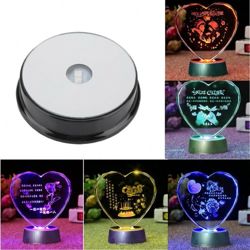 Round crystal glass - round, up