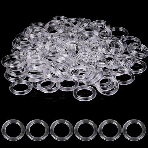 100pcs clear roman blind - roman, rings