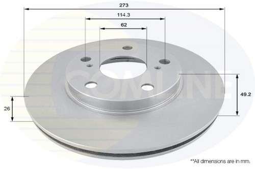 Brake discs set - set, braking