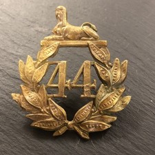 44th (East Essex) Regiment of Foot Glengarry Cap Badge