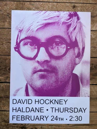 David hockney a2 - david,