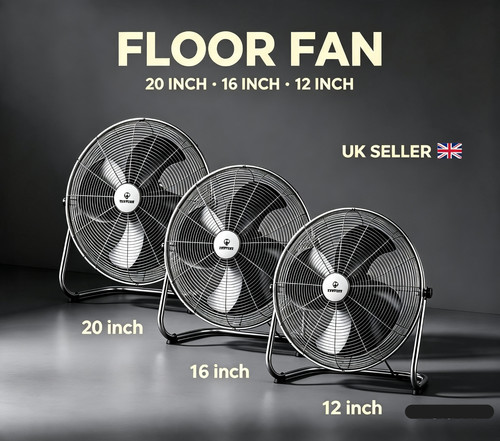 Triton floor fan - triton, high