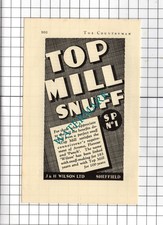 Top Mill Snuff J & H Wilson