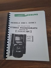 Seeburg SMC1 - ESMC1 Disco Jukebox Manual comprehensive operating, parts +repair