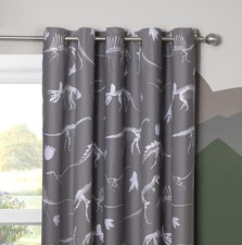 New Dinosaur Kids Childrens Boys Bedroom Curtains Lined Eyelets