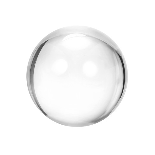 2pcs 60mm clear acrylic - 60mm,