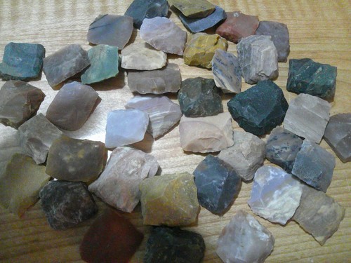 Chert gun flints lb - gun, 1/4