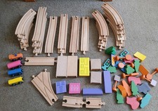 Wooden Train Track Railway
