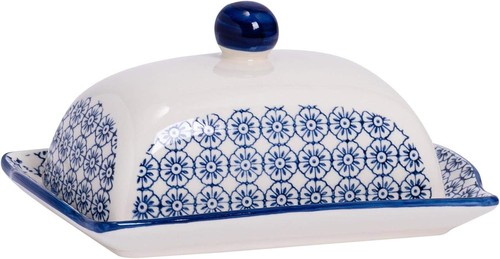 Navy vintage floral - vintage,