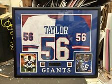 Lawrence Taylor Autograph NY  Giants Jersey with Super Bowl Replica Rings Becket