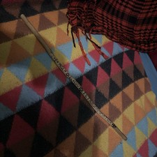 Handmade Wooden  Wand With text Wicca