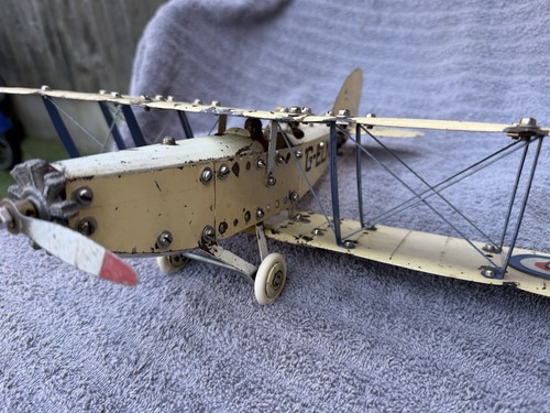 Meccano constructor plane - constructor, bi-plane