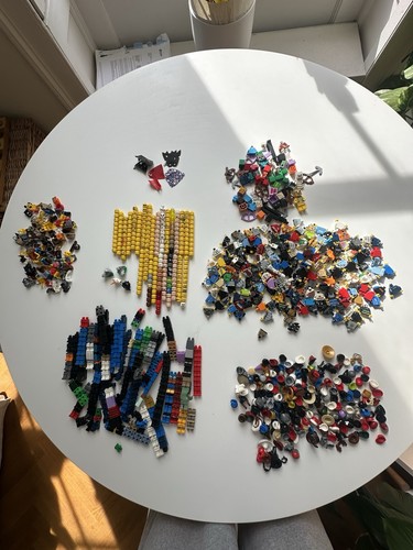Huge lego minifigure parts job - huge,