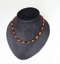 Amber bead necklace - 3 colour