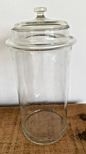 Vintage Large CLEAR glass jar