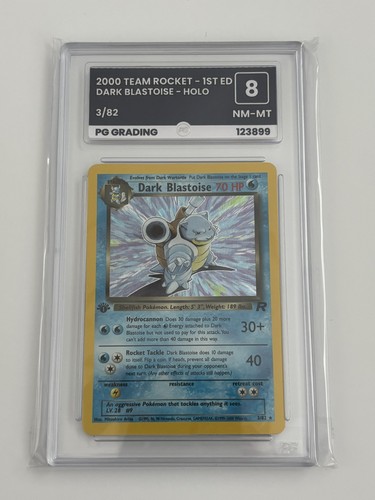 Pokemon card dark - pokemon, blastoise