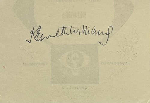 Kenneth williams signed - -,