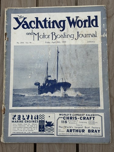 Vintage yachting magazine the - vintage, magazine.