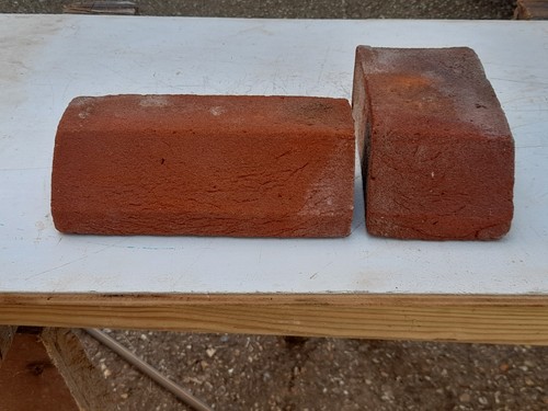 Red plinth headers and