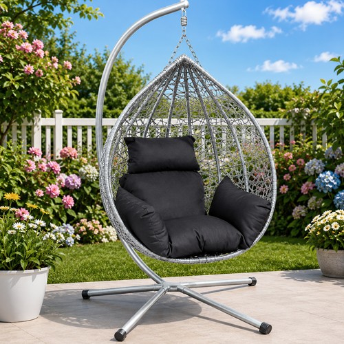 Rattan swing chair - rattan,