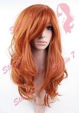 W168 Copper Auburn Long Wavy