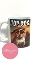 Top Dog English Bulldog Mug
