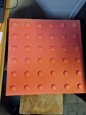 GRP ANTI SLIP TACTILE PAVING, Blister On Street, 400x400mm, Red