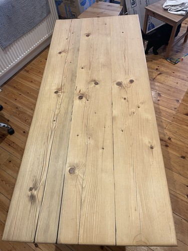 Pine table - pine,