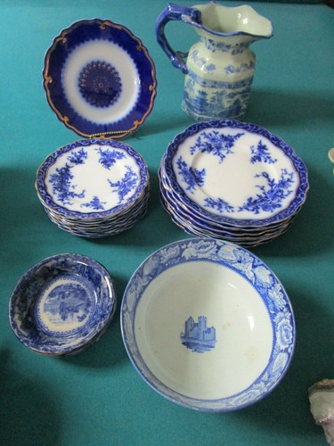 Antique flow blue - antique,