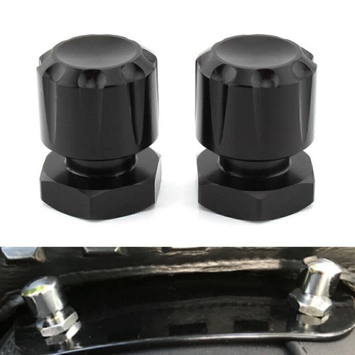 Black rear seat bolt - rear, screw