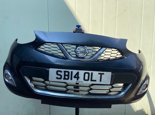Nissan micra k13 - front, bumper