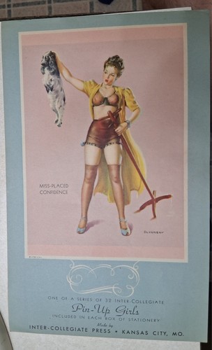 1940 elvgren pin wwii - up,,