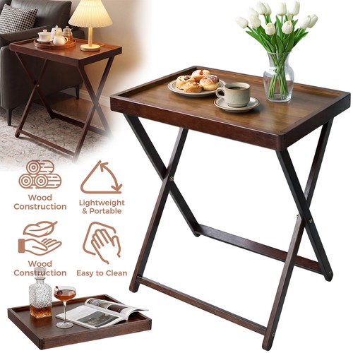 Wooden folding table - folding,