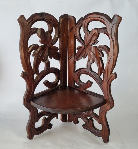 Small vintage ornate carved - small,