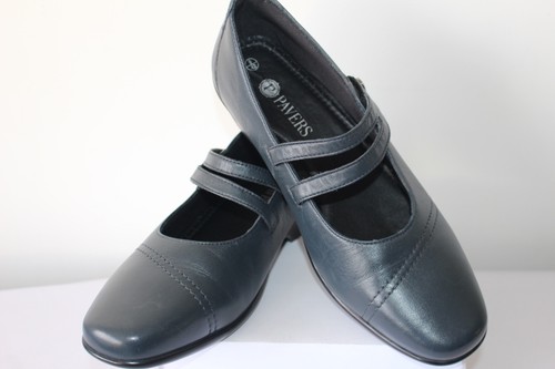 Pavers women navy leather - pavers,